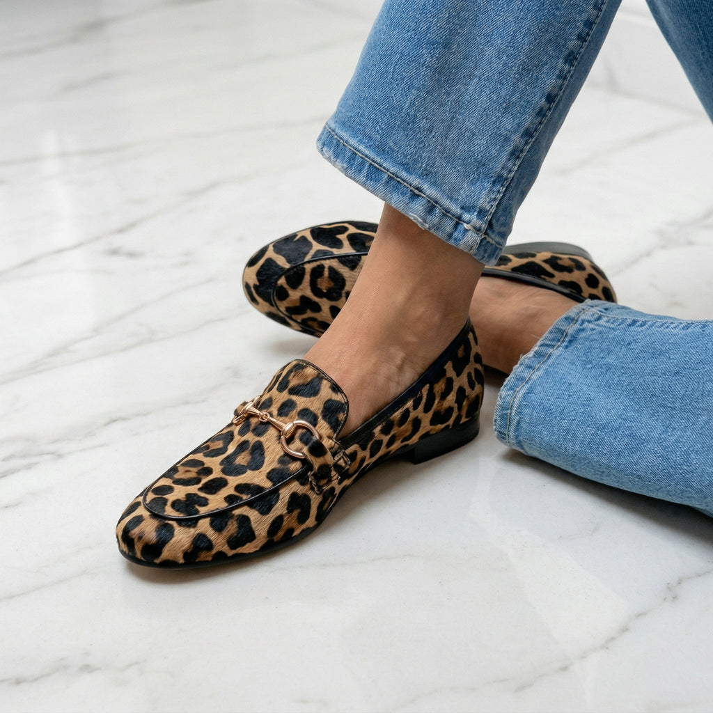 ADRIANA | MOCASINES DE LEOPARDO - Aurea Montiel