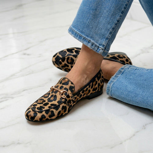 ADRIANA | MOCASINES DE LEOPARDO - Aurea Montiel