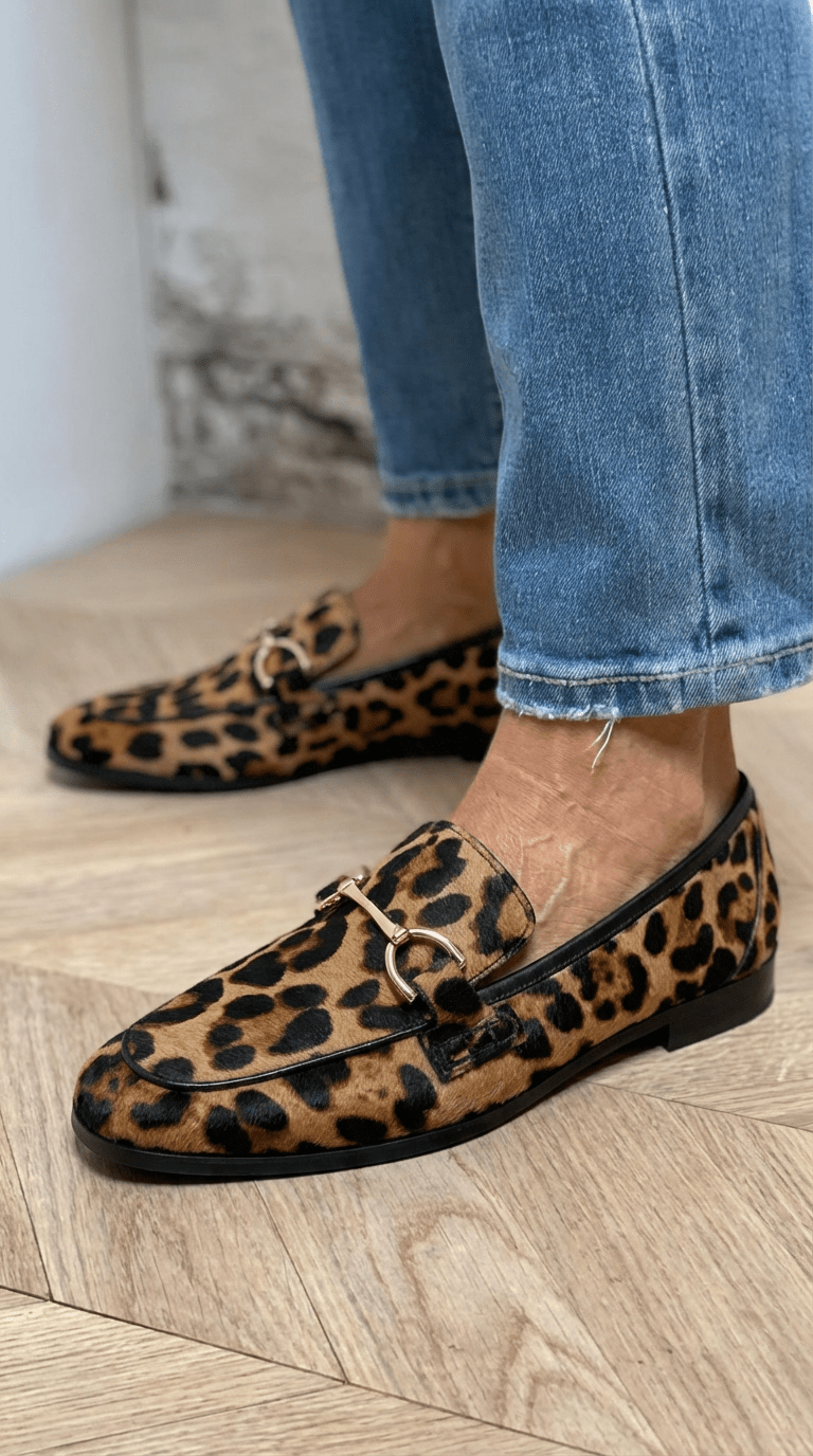ADRIANA | MOCASINES DE LEOPARDO - Aurea Montiel