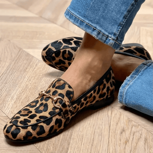ADRIANA | MOCASINES DE LEOPARDO - Aurea Montiel