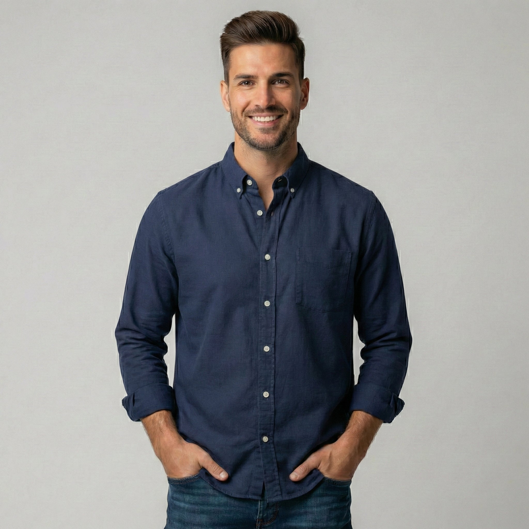 ALVIN | CAMISA CASUAL PREMIUM - Aurea Montiel
