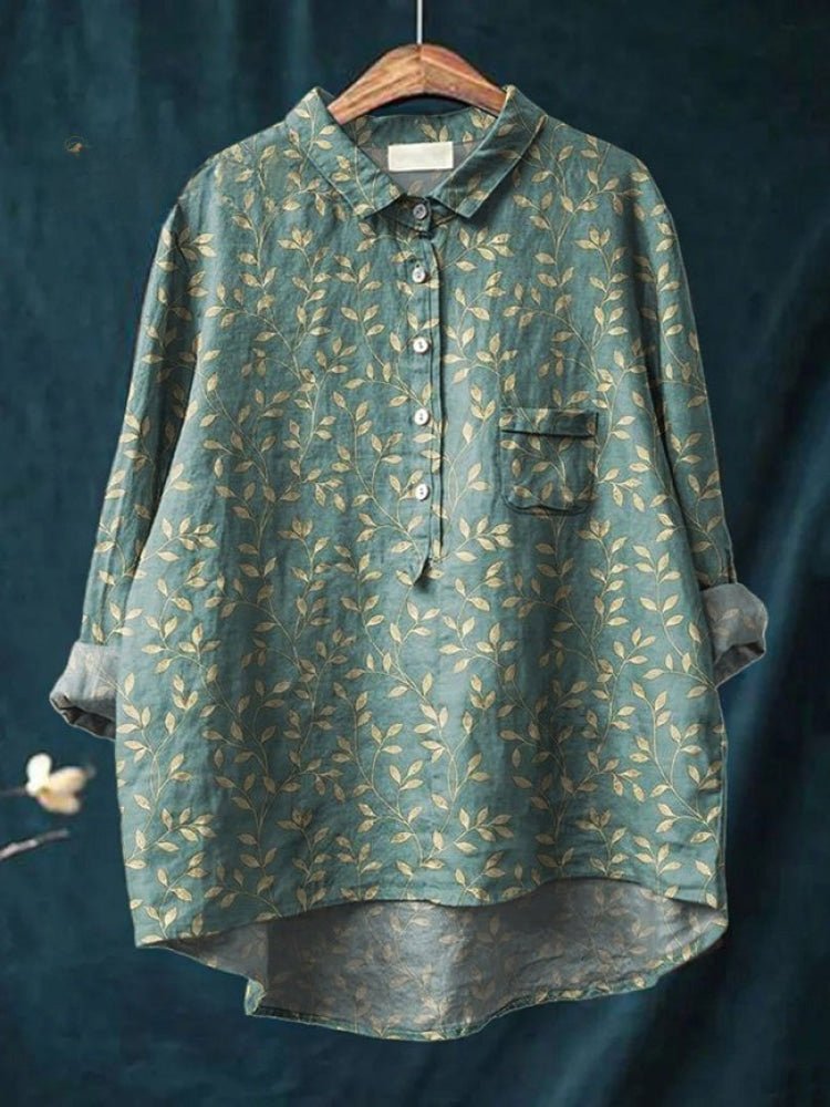 AMAPOLA | CAMISA DE LINO - Aurea Montiel