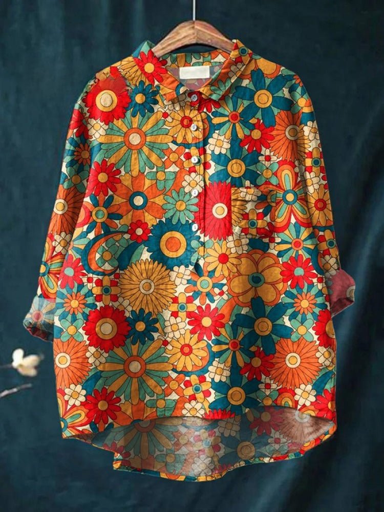 AMAPOLA | CAMISA DE LINO - Aurea Montiel