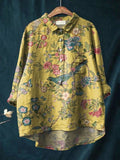 AMAPOLA | CAMISA DE LINO - Aurea Montiel