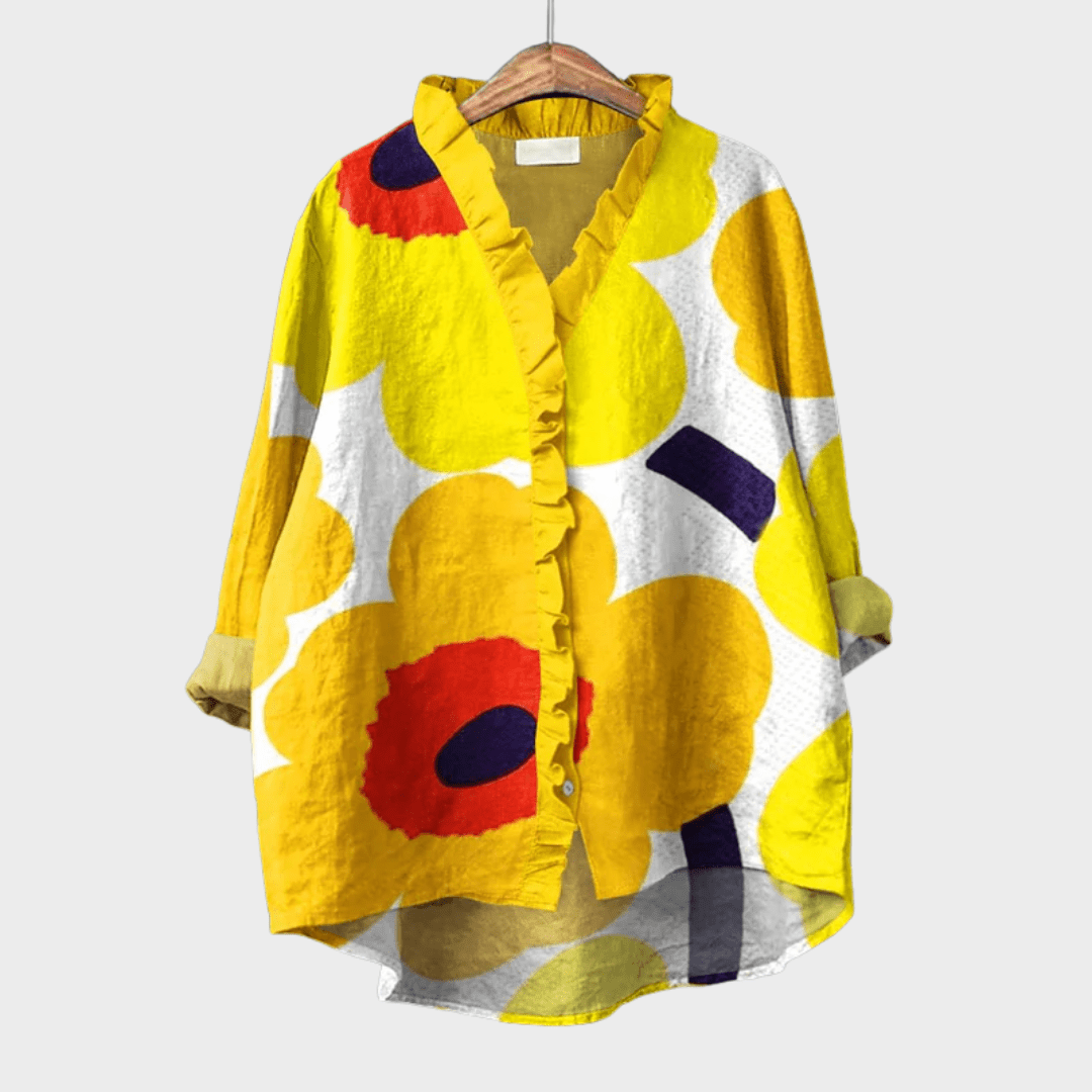 ANA | BLUSA FLORAL - Aurea Montiel