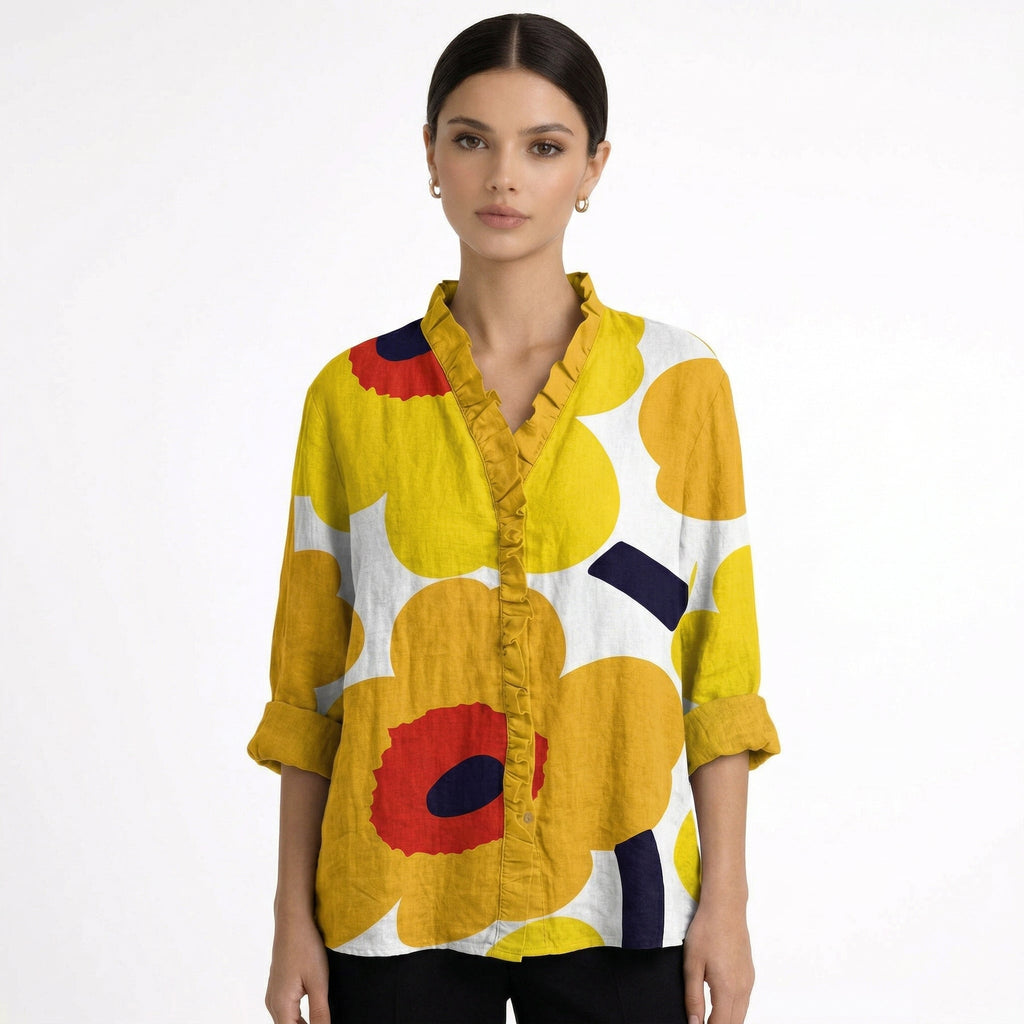 ANA | BLUSA FLORAL - Aurea Montiel