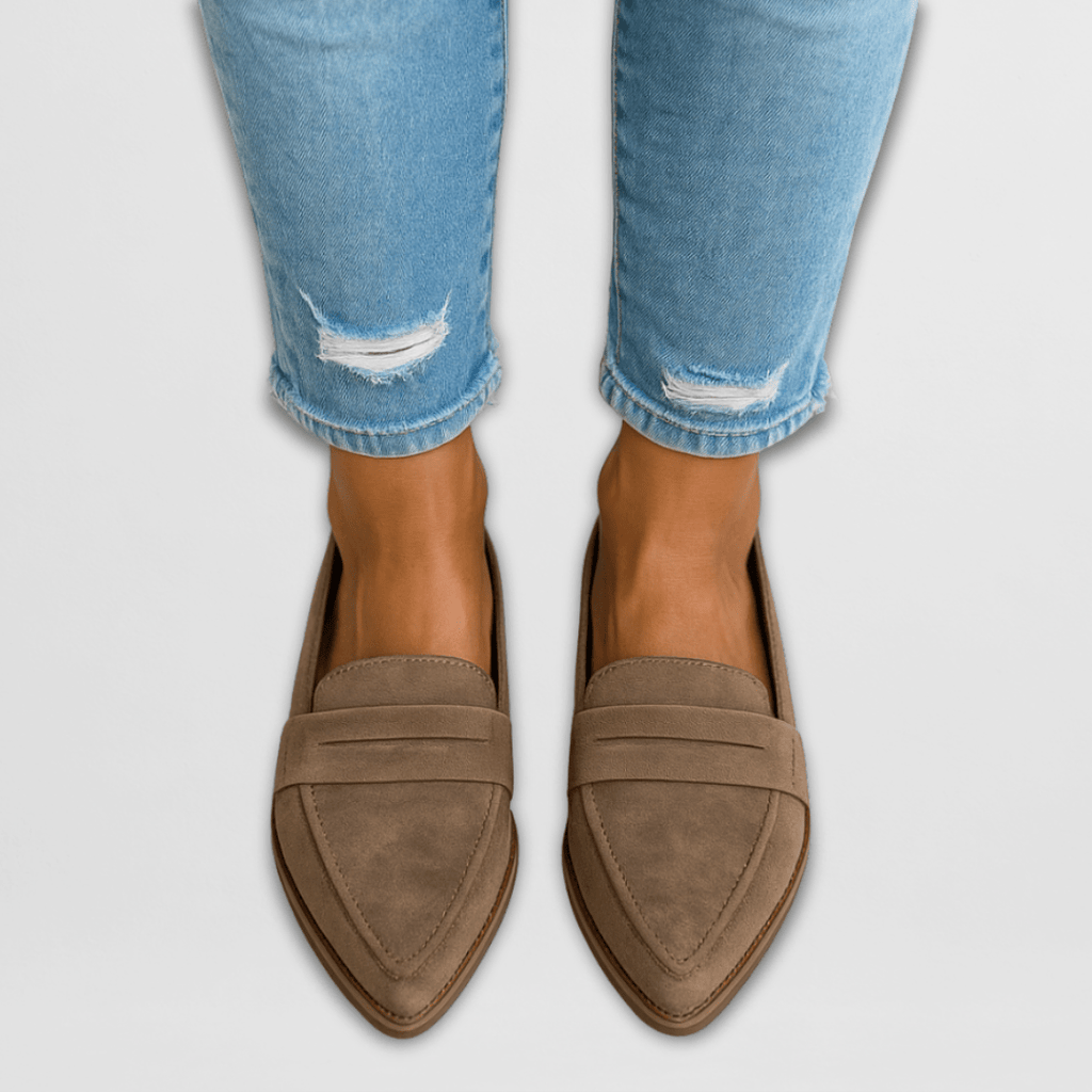 ANAÍS | MOCASINES DE ANTE - Aurea Montiel