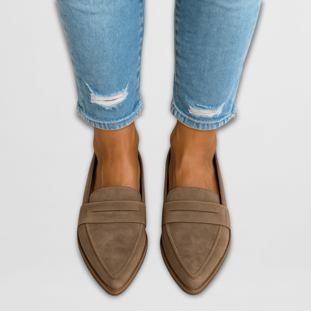 ANAÍS | MOCASINES DE ANTE - Aurea Montiel