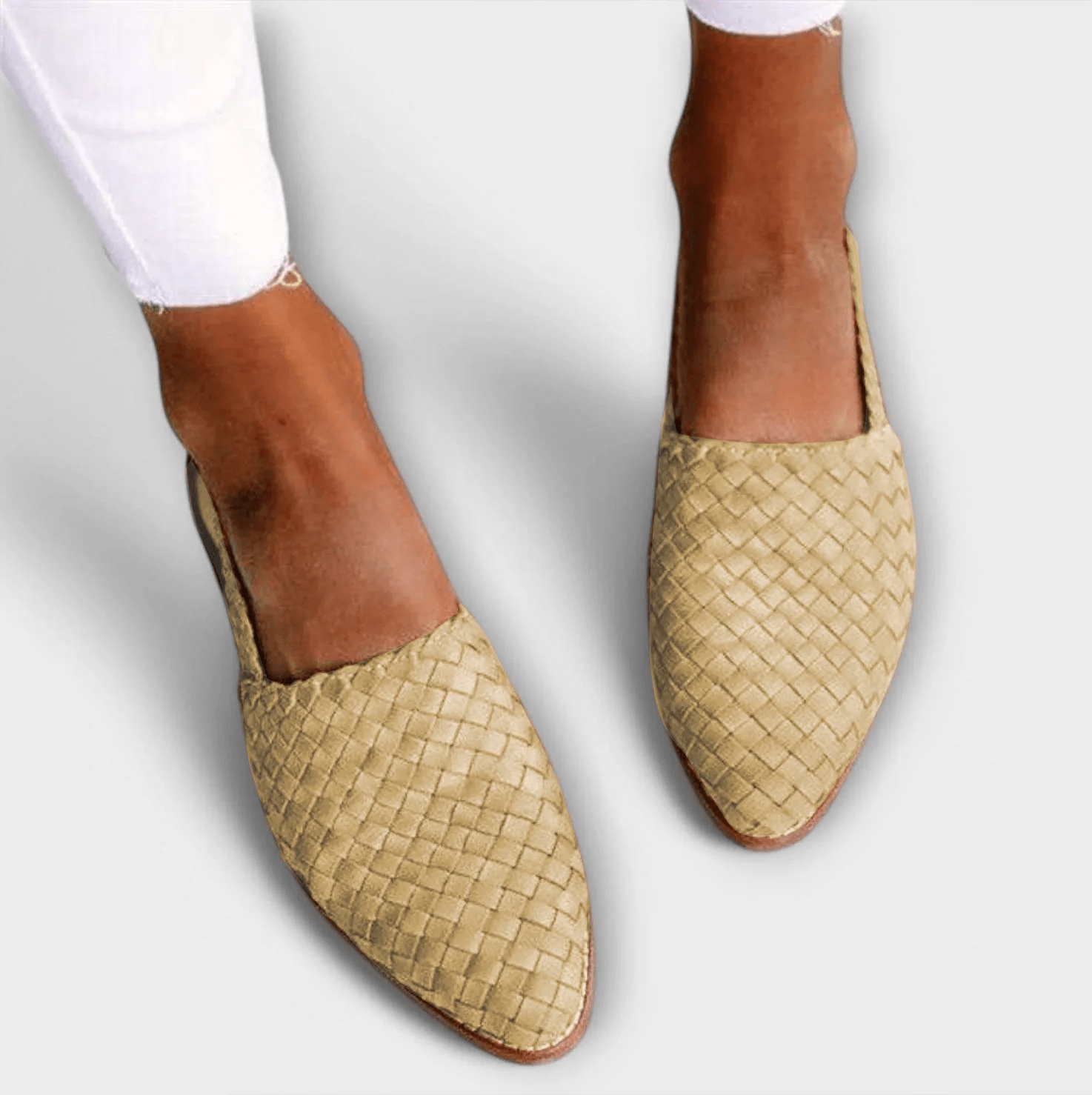 ANASTASIA | MOCASINES TRENZADOS - Aurea Montiel