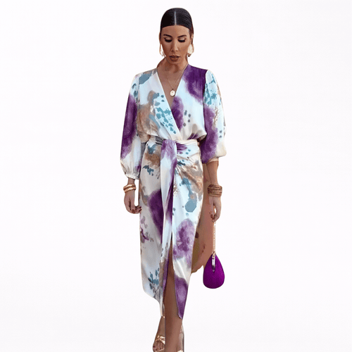 ANDREA | VESTIDO MIDI - Aurea Montiel