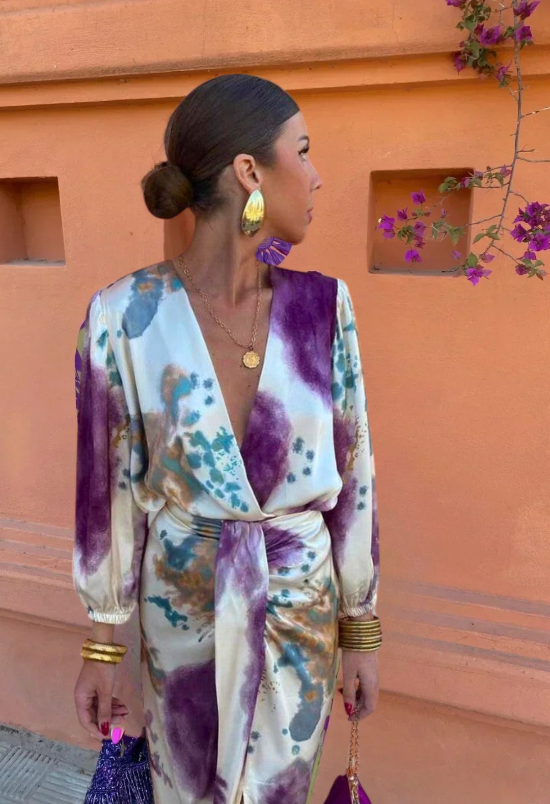 ANDREA | VESTIDO MIDI - Aurea Montiel