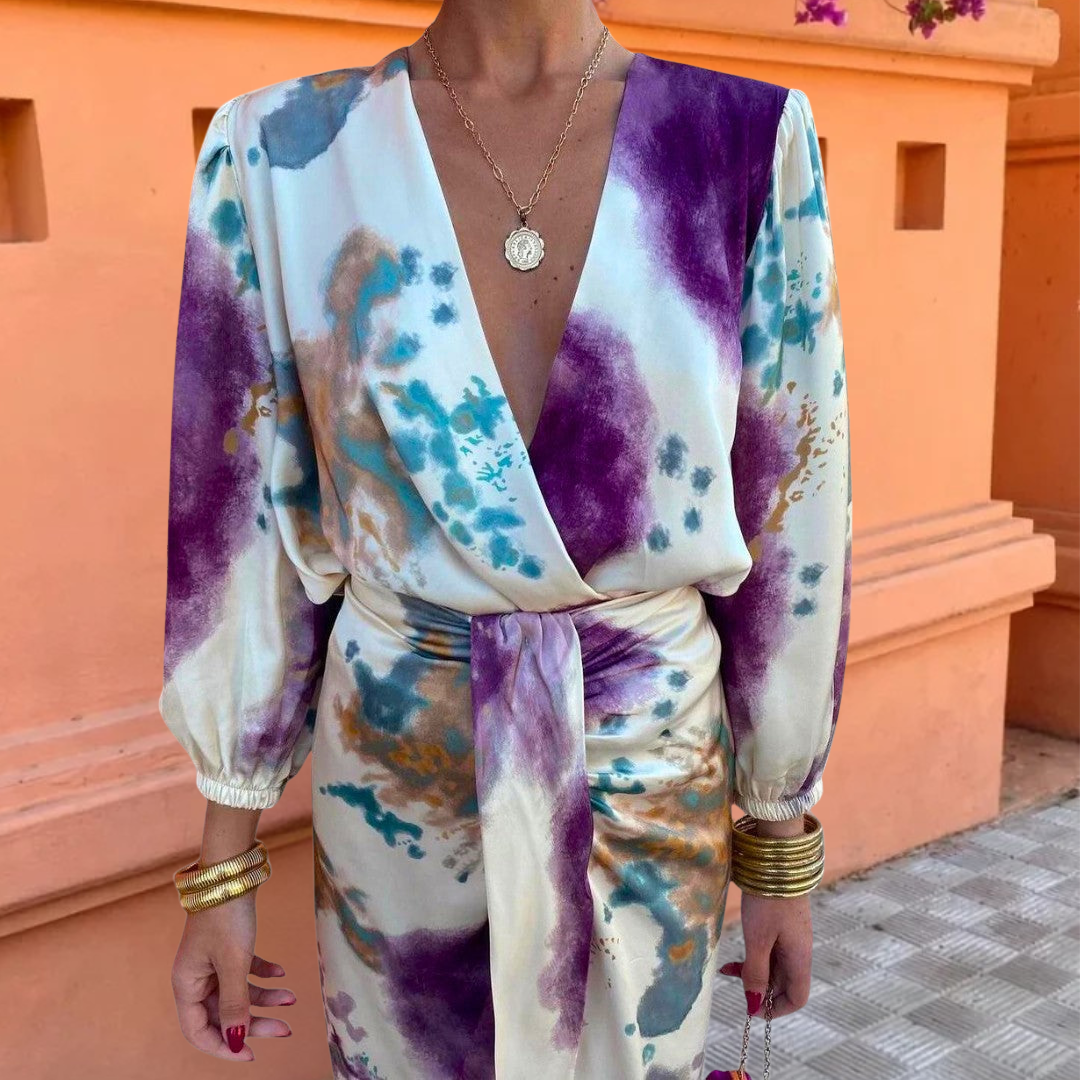 ANDREA | VESTIDO MIDI - Aurea Montiel