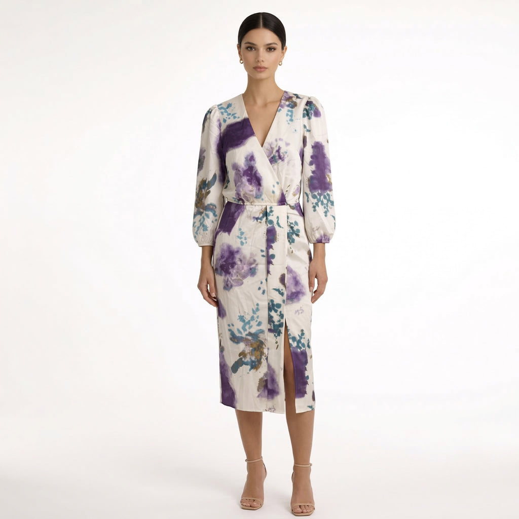 ANDREA | VESTIDO MIDI - Aurea Montiel
