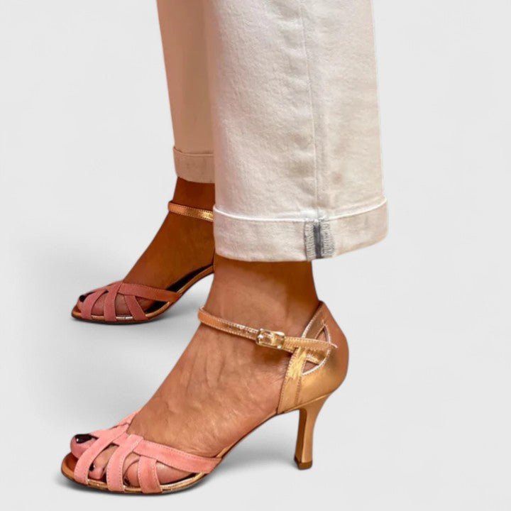 AZAHARA | SANDALIAS DE TACÓN - Aurea Montiel