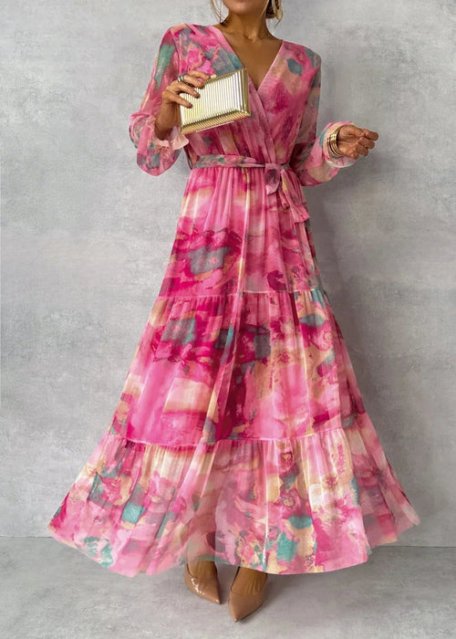 BÁRBARA | VESTIDO ESTAMPADO FLORAL - Aurea Montiel