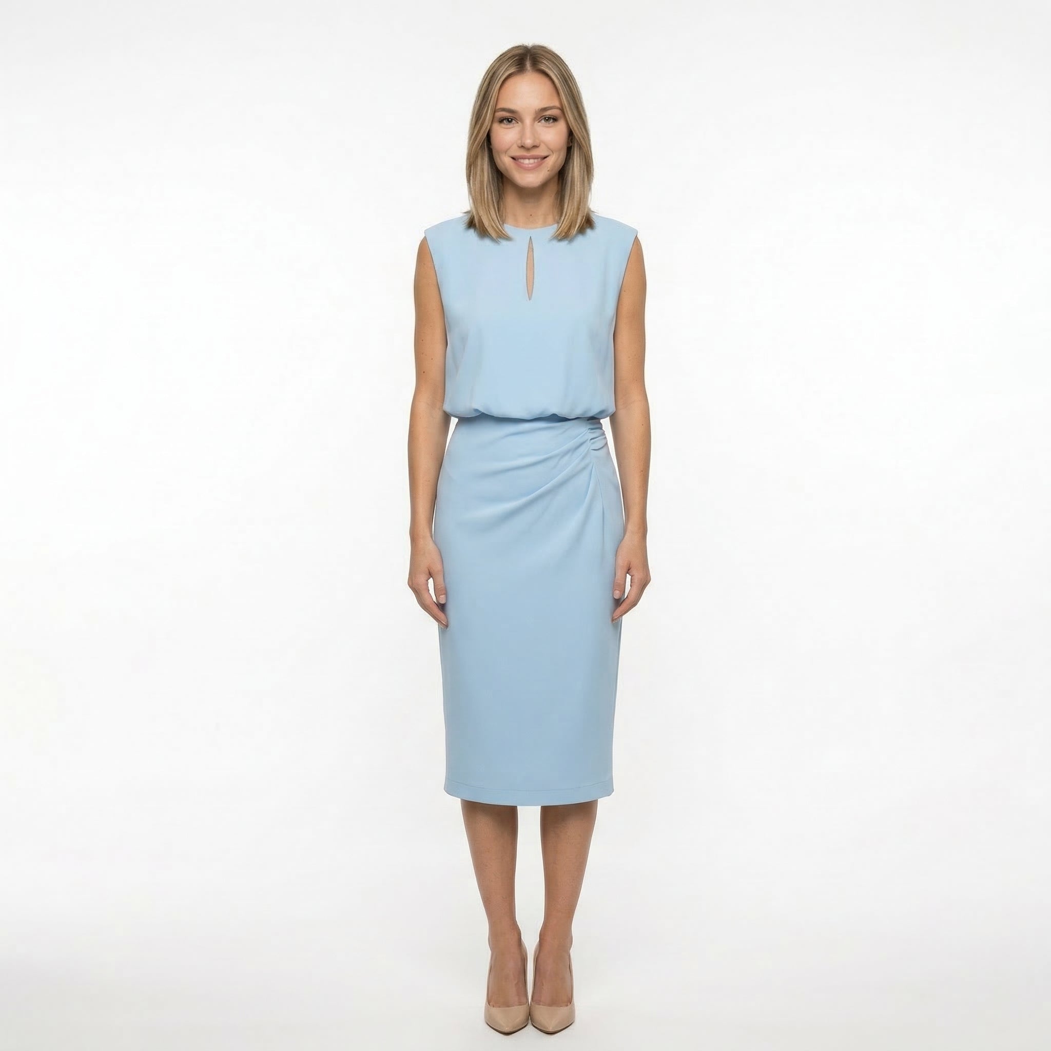 CARLOTA | VESTIDO MIDI DE DISEÑO - Aurea Montiel