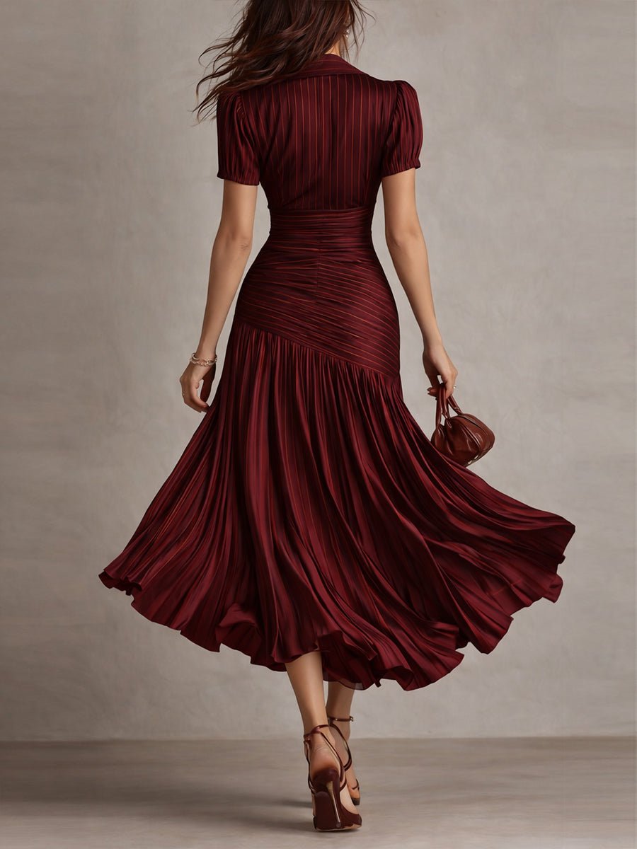 CELIA | VESTIDO SATINADO - Aurea Montiel