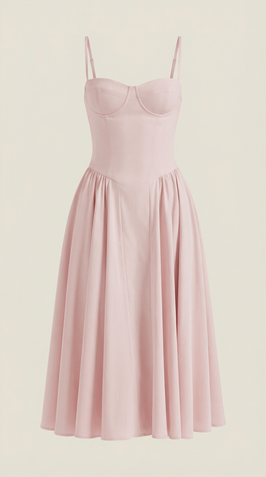 CLAUDIA | VESTIDO MIDI CON CORSÉ - Aurea Montiel