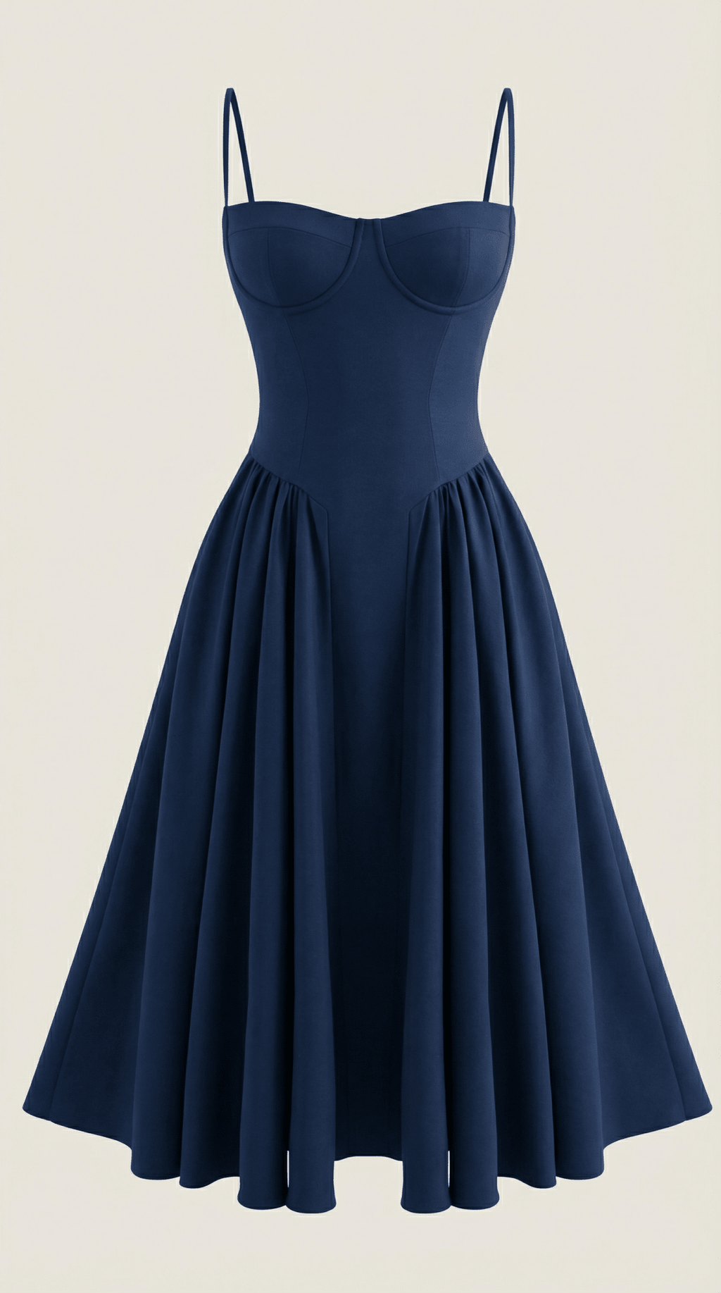 CLAUDIA | VESTIDO MIDI CON CORSÉ - Aurea Montiel
