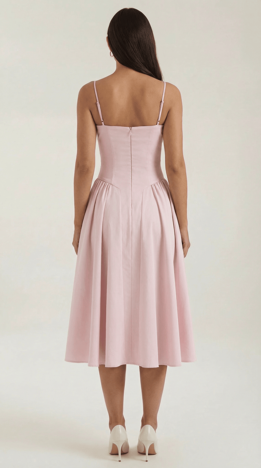 CLAUDIA | VESTIDO MIDI CON CORSÉ - Aurea Montiel