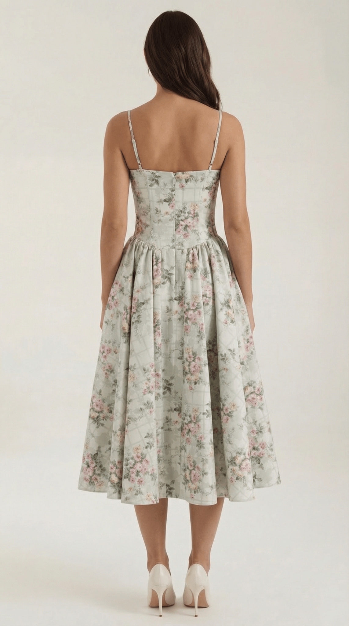 CLAUDIA | VESTIDO MIDI CON CORSÉ - Aurea Montiel
