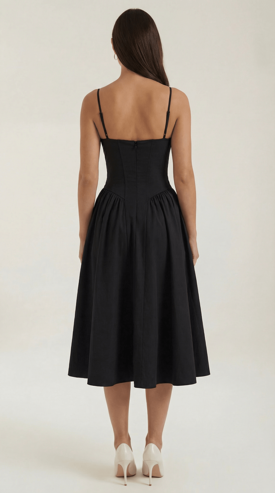 CLAUDIA | VESTIDO MIDI CON CORSÉ - Aurea Montiel