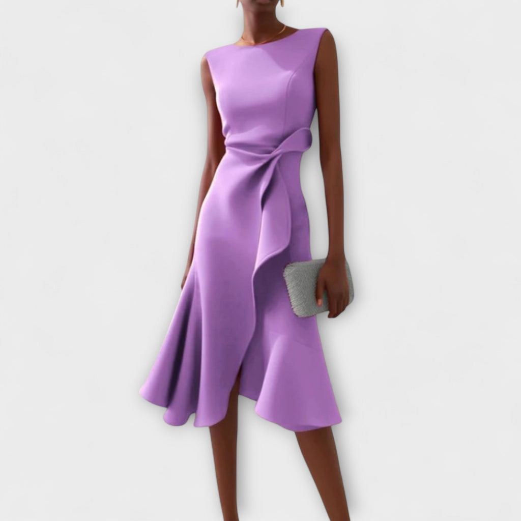 DARLEN | VESTIDO MIDI ELEGANTE - Aurea Montiel