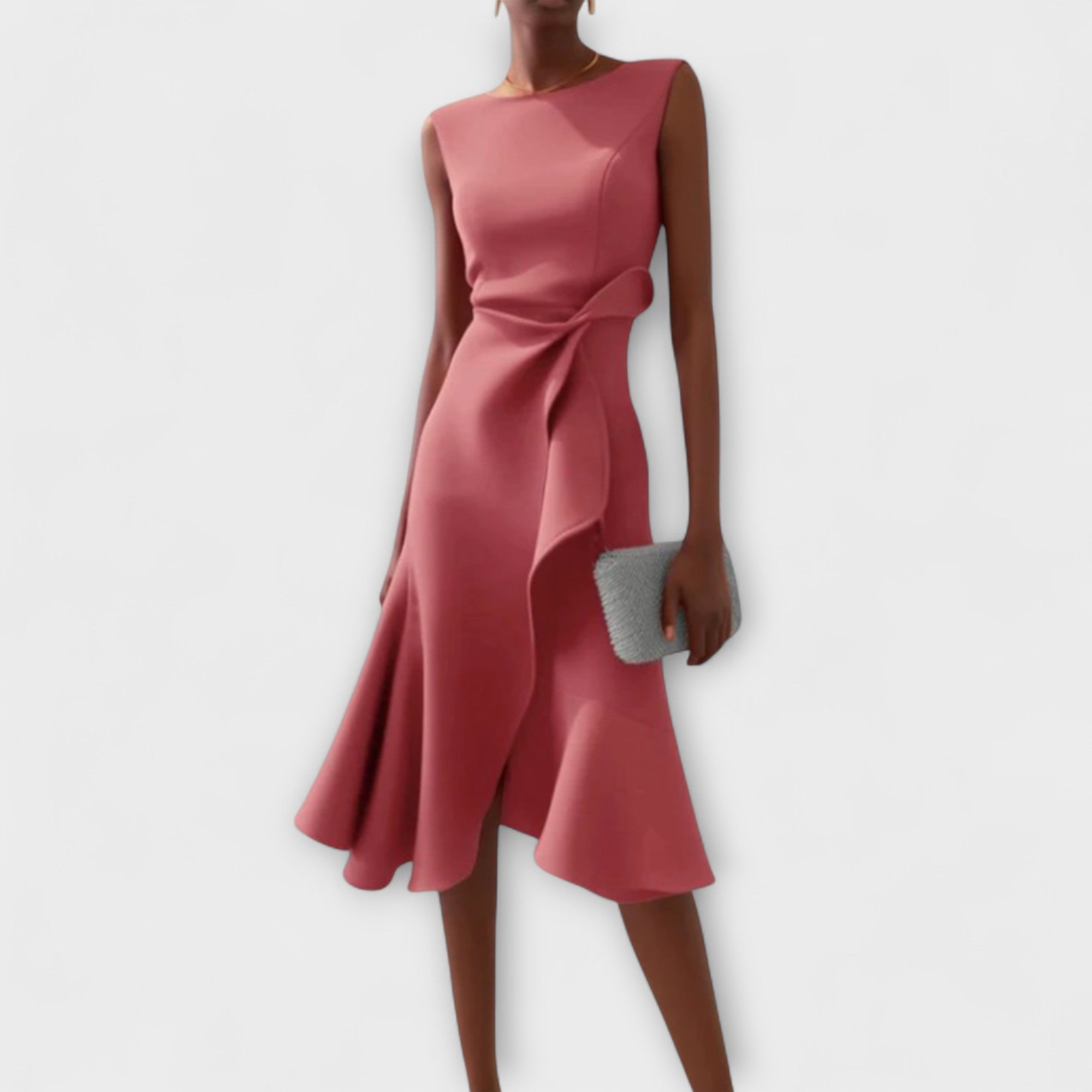 DARLEN | VESTIDO MIDI ELEGANTE - Aurea Montiel