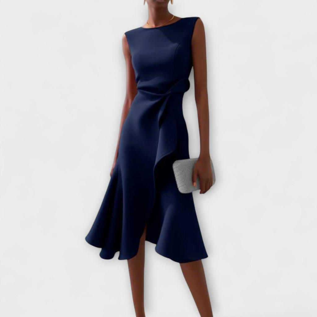 DARLEN | VESTIDO MIDI ELEGANTE - Aurea Montiel