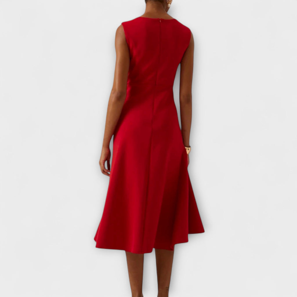 DARLEN | VESTIDO MIDI ELEGANTE - Aurea Montiel