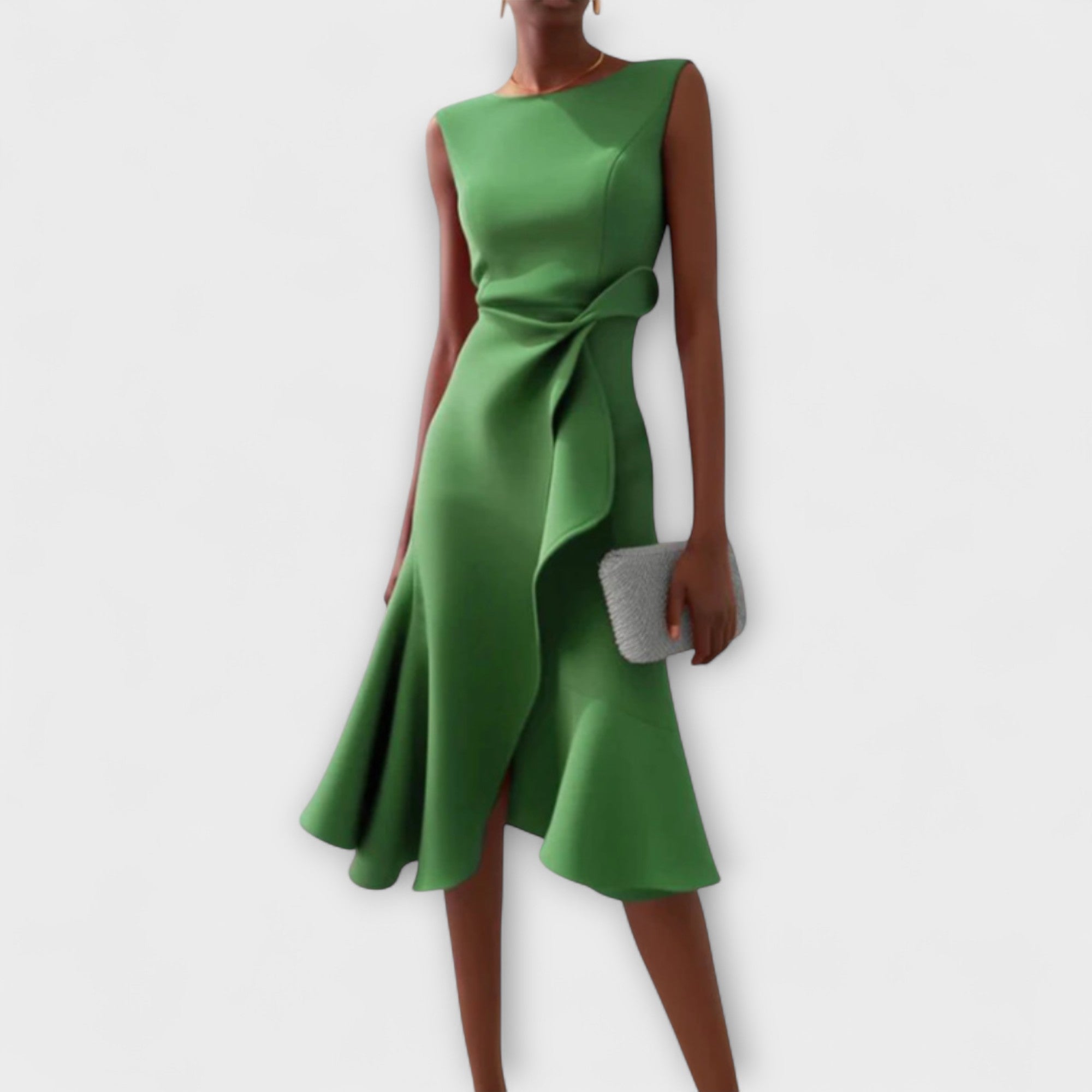 DARLEN | VESTIDO MIDI ELEGANTE - Aurea Montiel