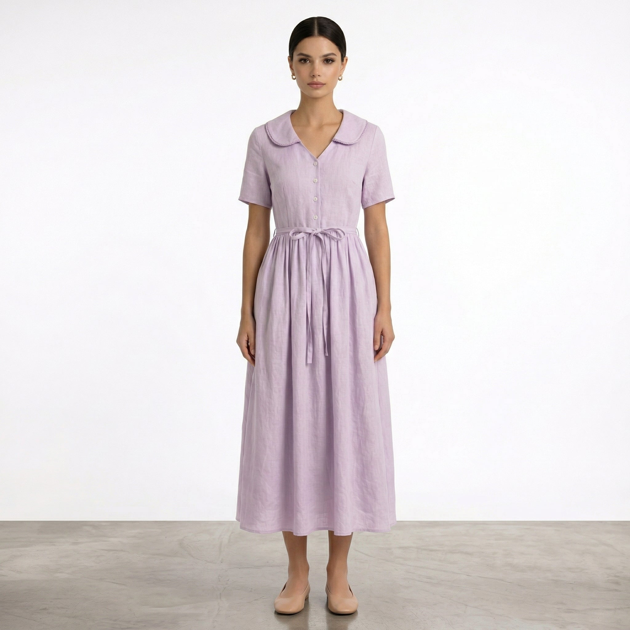 ELISA | VESTIDO MIDI - Aurea Montiel