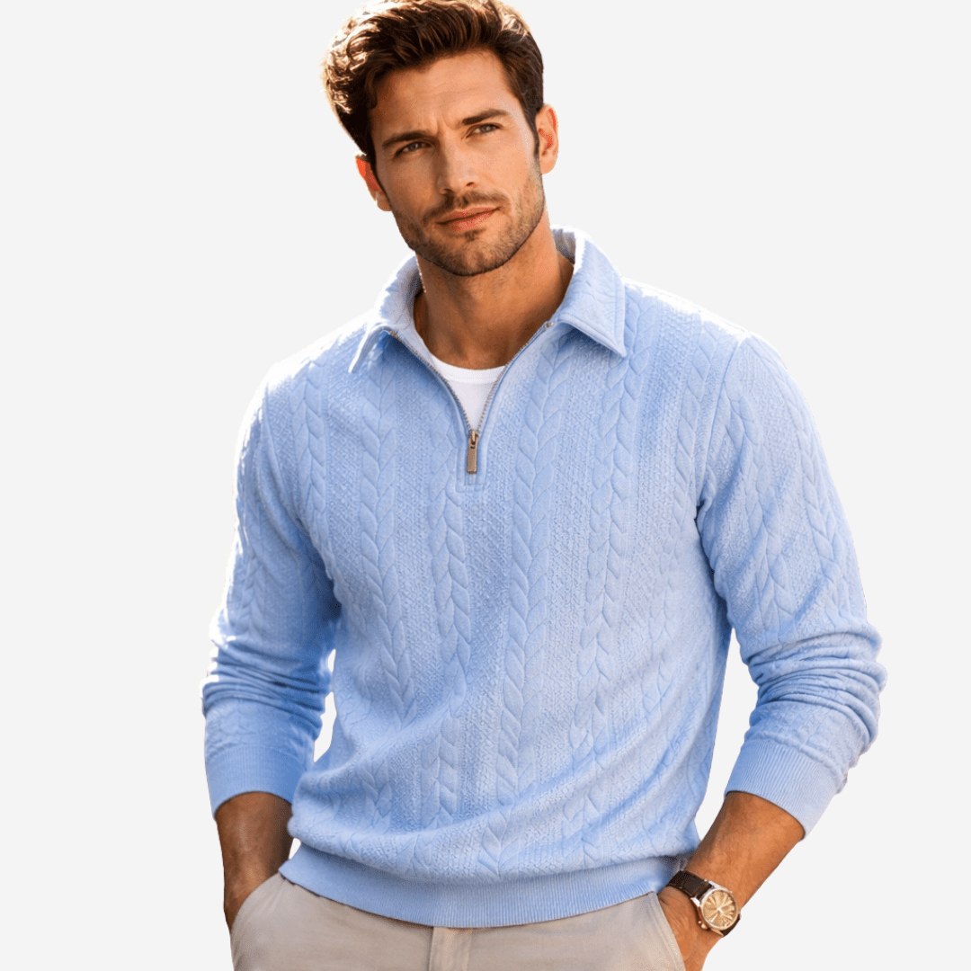 ERIC | POLO DE CUELLO ALTO - Aurea Montiel