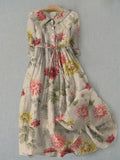 ESTELA | VESTIDO MIDI FLORAL - Aurea Montiel