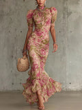FIONA | VESTIDO MAXI FLORAL - Aurea Montiel