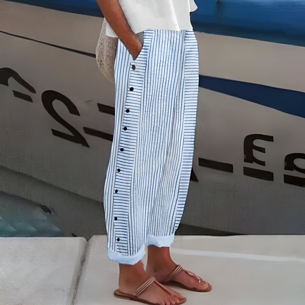 GALA | PANTALONES DE LINO - Aurea Montiel
