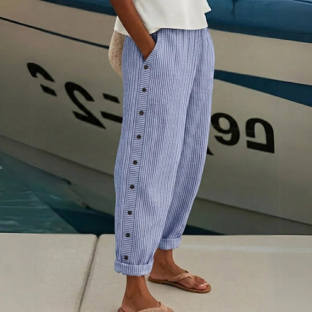GALA | PANTALONES DE LINO - Aurea Montiel