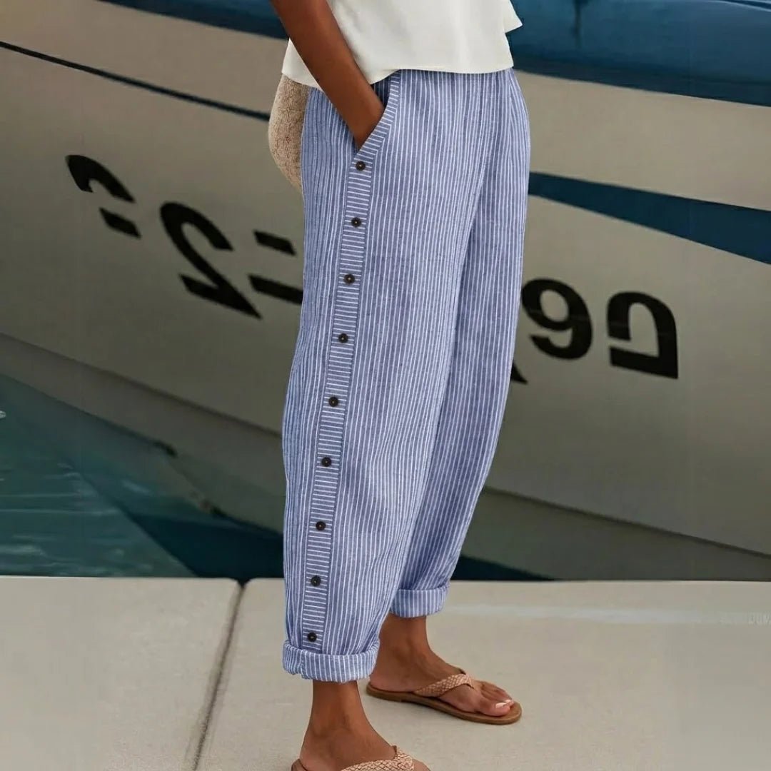 GALA | PANTALONES DE LINO - Aurea Montiel