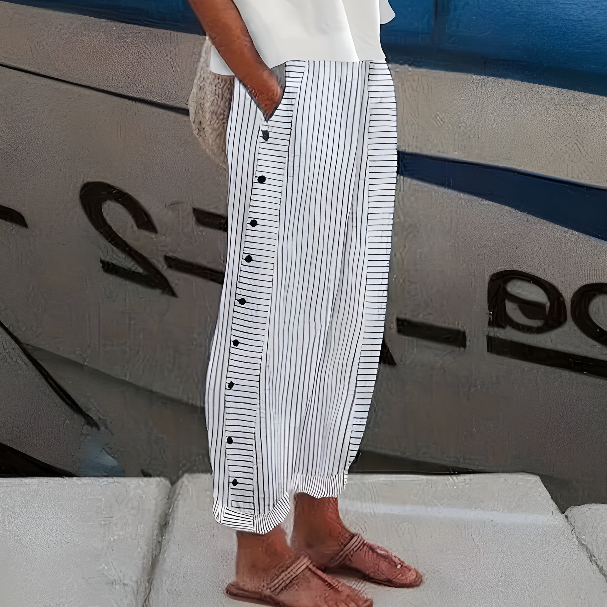 GALA | PANTALONES DE LINO - Aurea Montiel