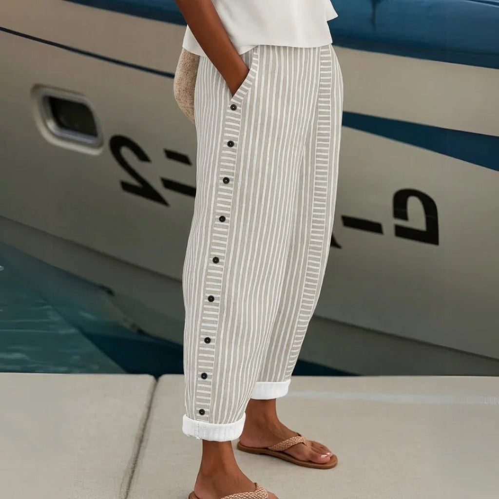 GALA | PANTALONES DE LINO - Aurea Montiel