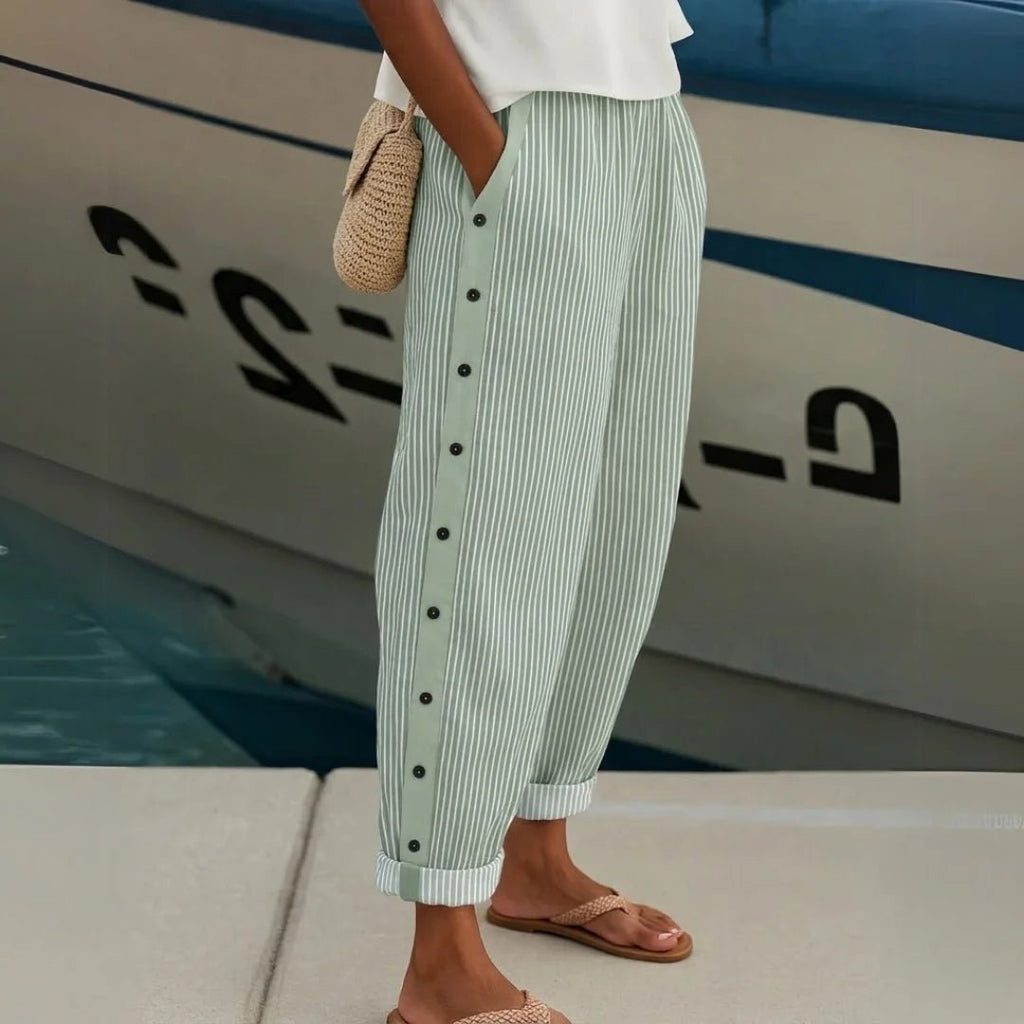 GALA | PANTALONES DE LINO - Aurea Montiel