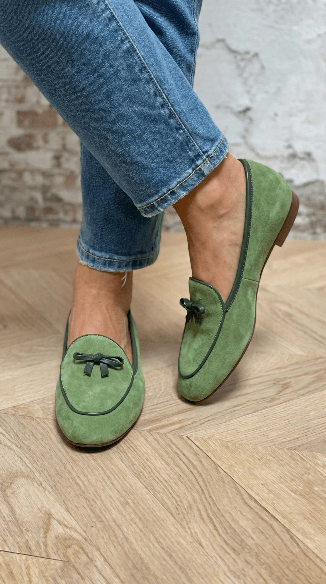 GENOVEVA | MOCASINES CON LAZO - Aurea Montiel