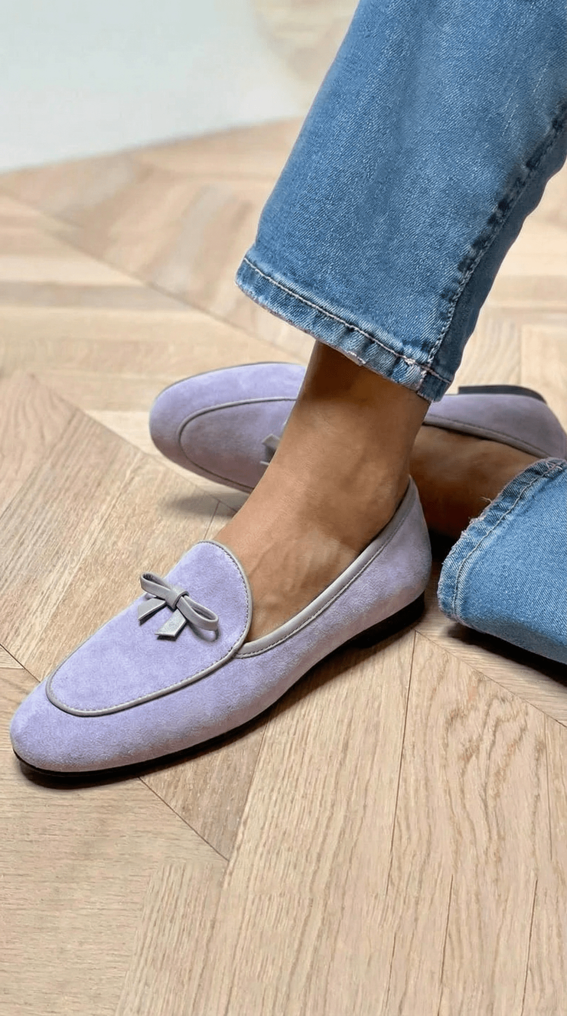 GENOVEVA | MOCASINES CON LAZO - Aurea Montiel