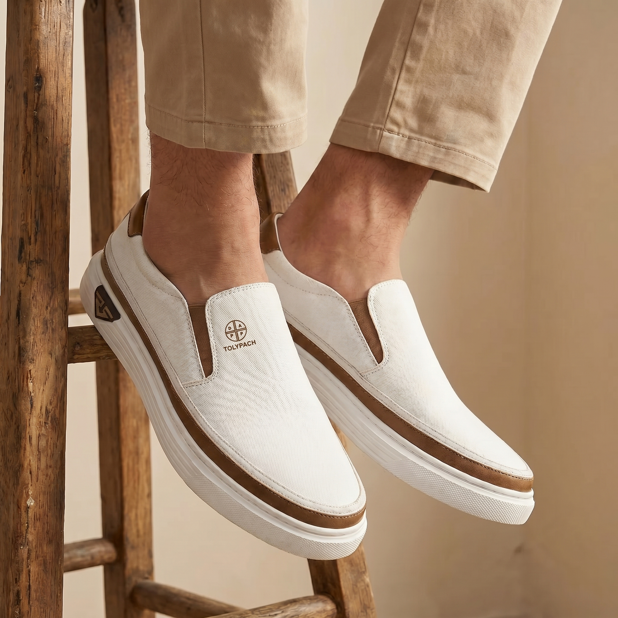 TORINO – Sneakers Slip-On da Uomo in Pelle