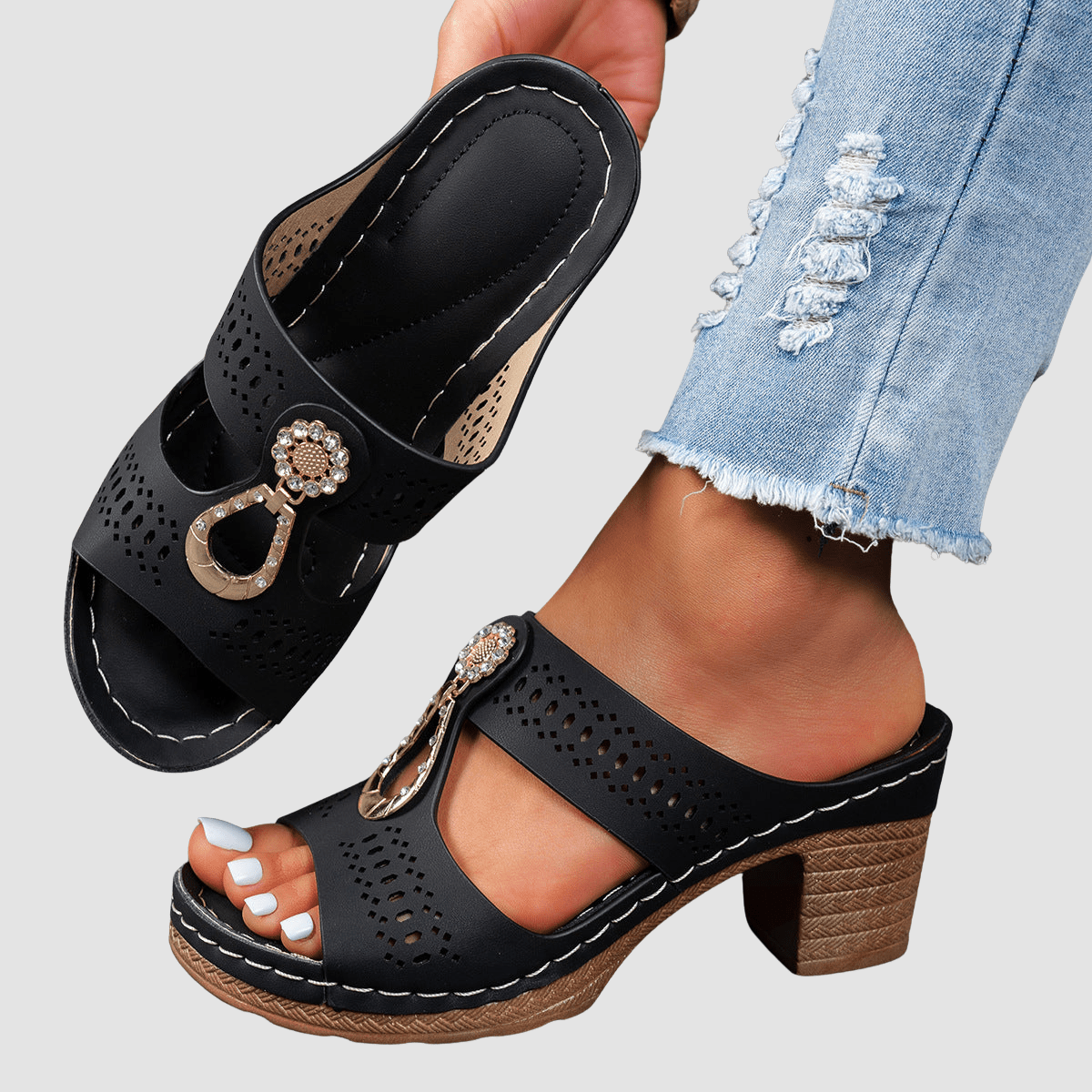 ISABELLA | SANDALIAS ELEGANTES - Aurea Montiel