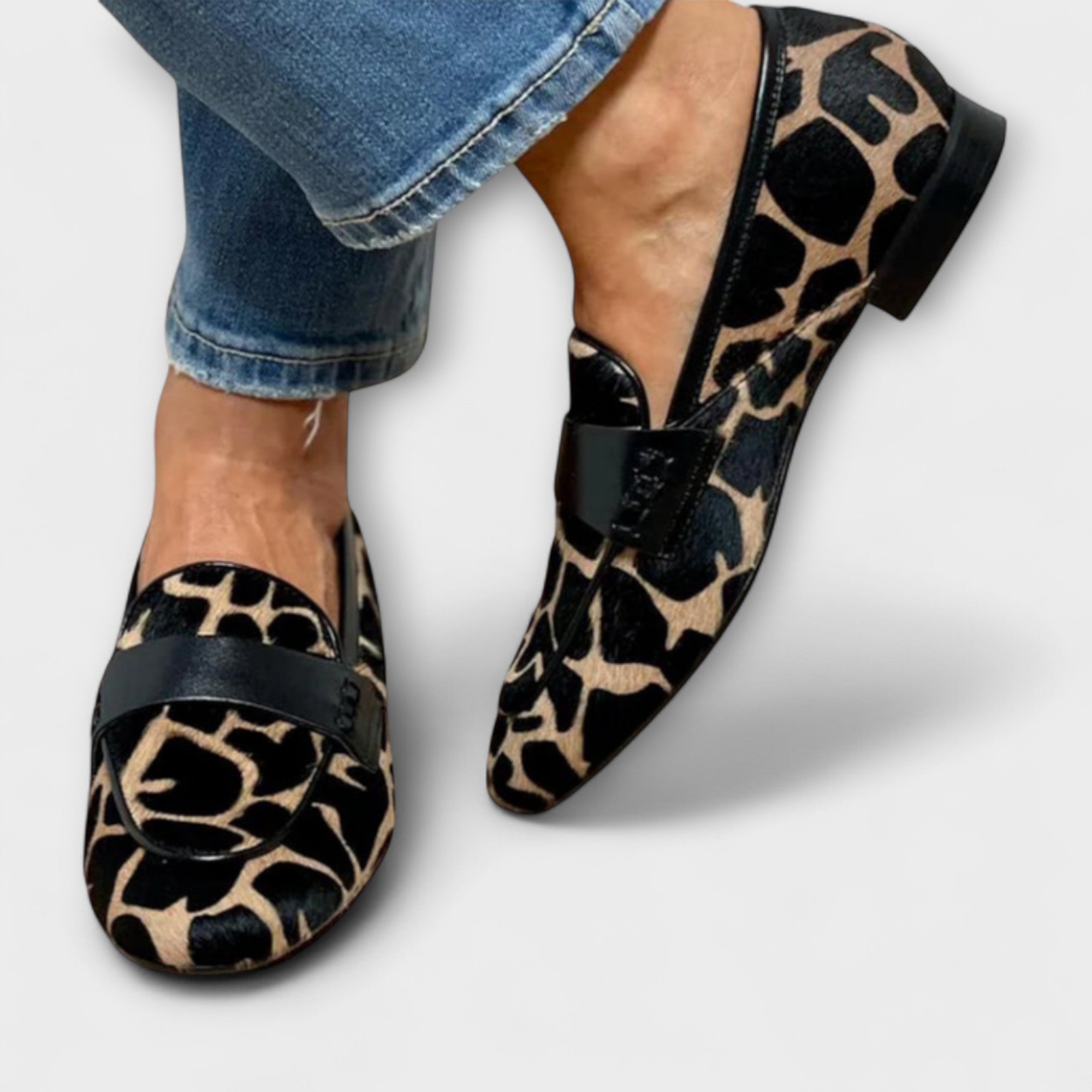 JOSEFA | MOCASINES DE LEOPARDO - Aurea Montiel