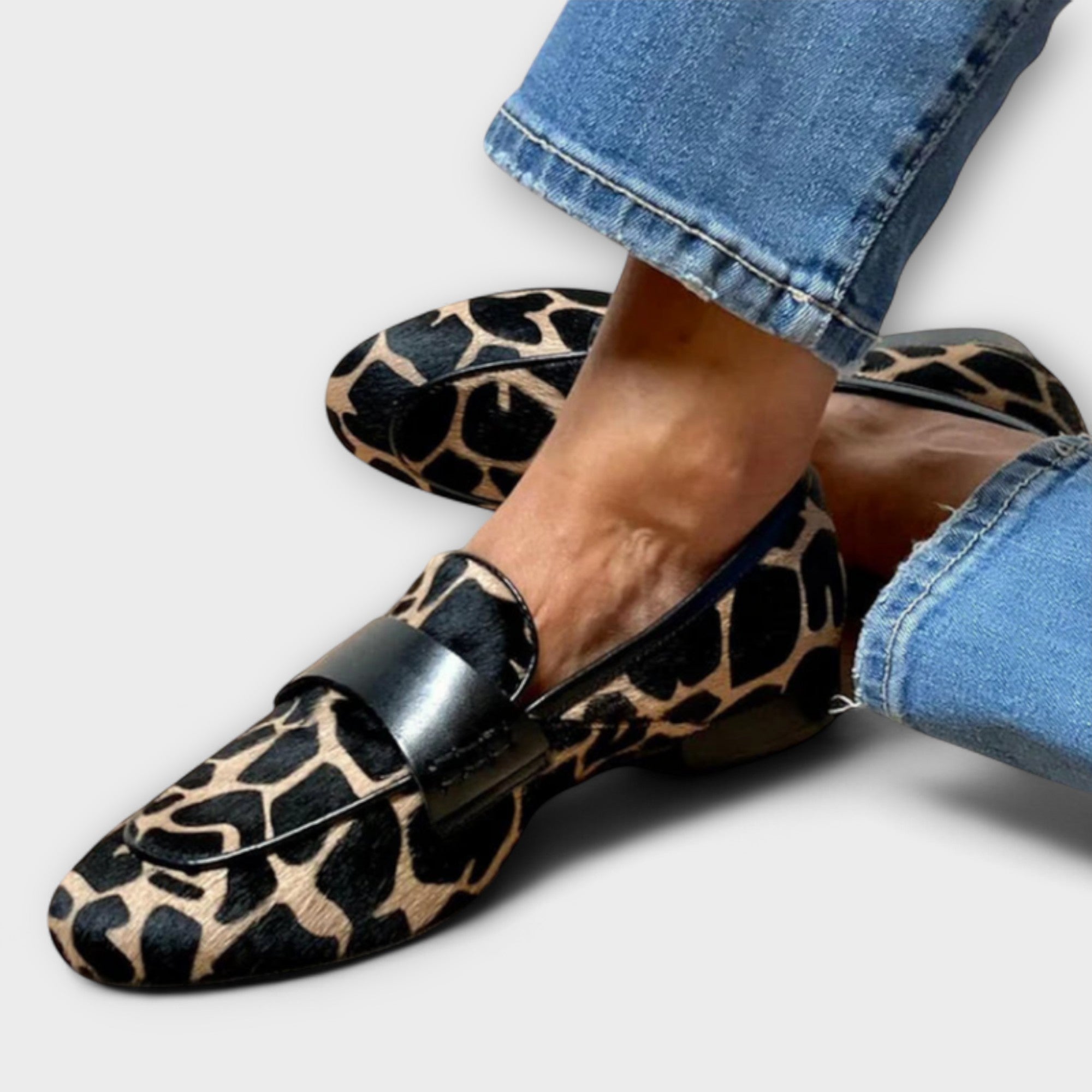 JOSEFA | MOCASINES DE LEOPARDO - Aurea Montiel