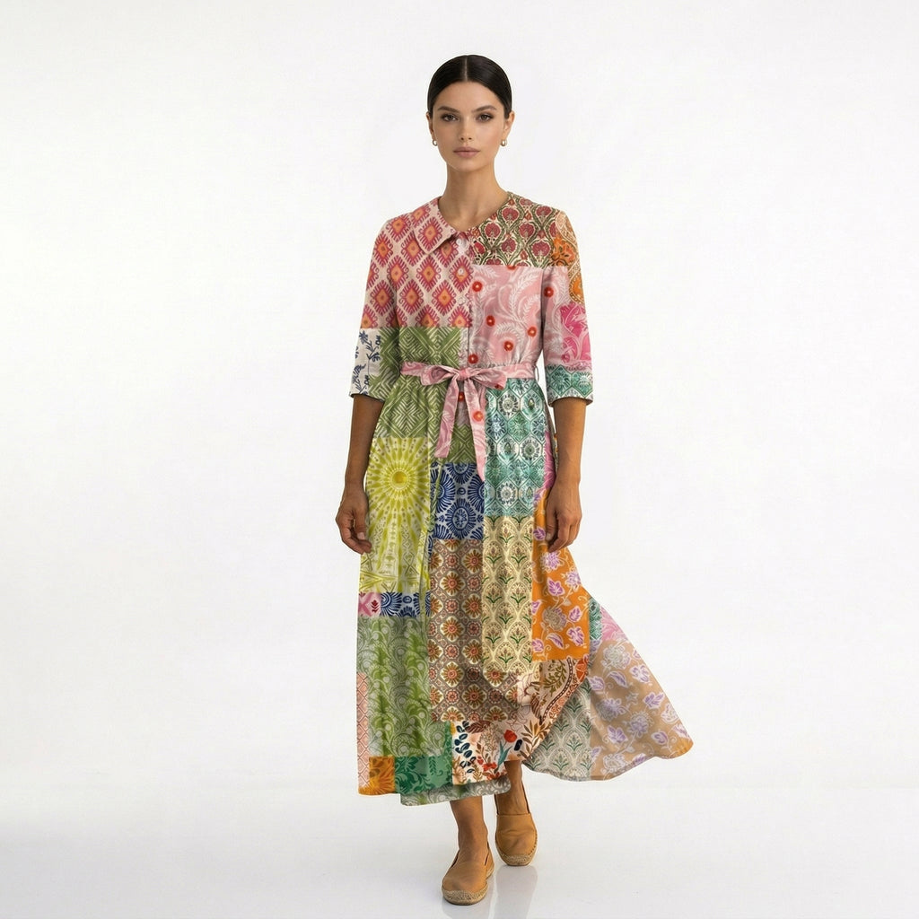 JULIETA | VESTIDO MIDI ATEMPORAL - Aurea Montiel