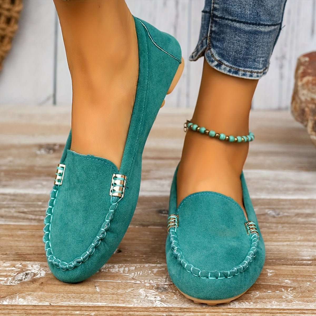 KALA | BAILARINAS TIPO MOCASÍN - Aurea Montiel