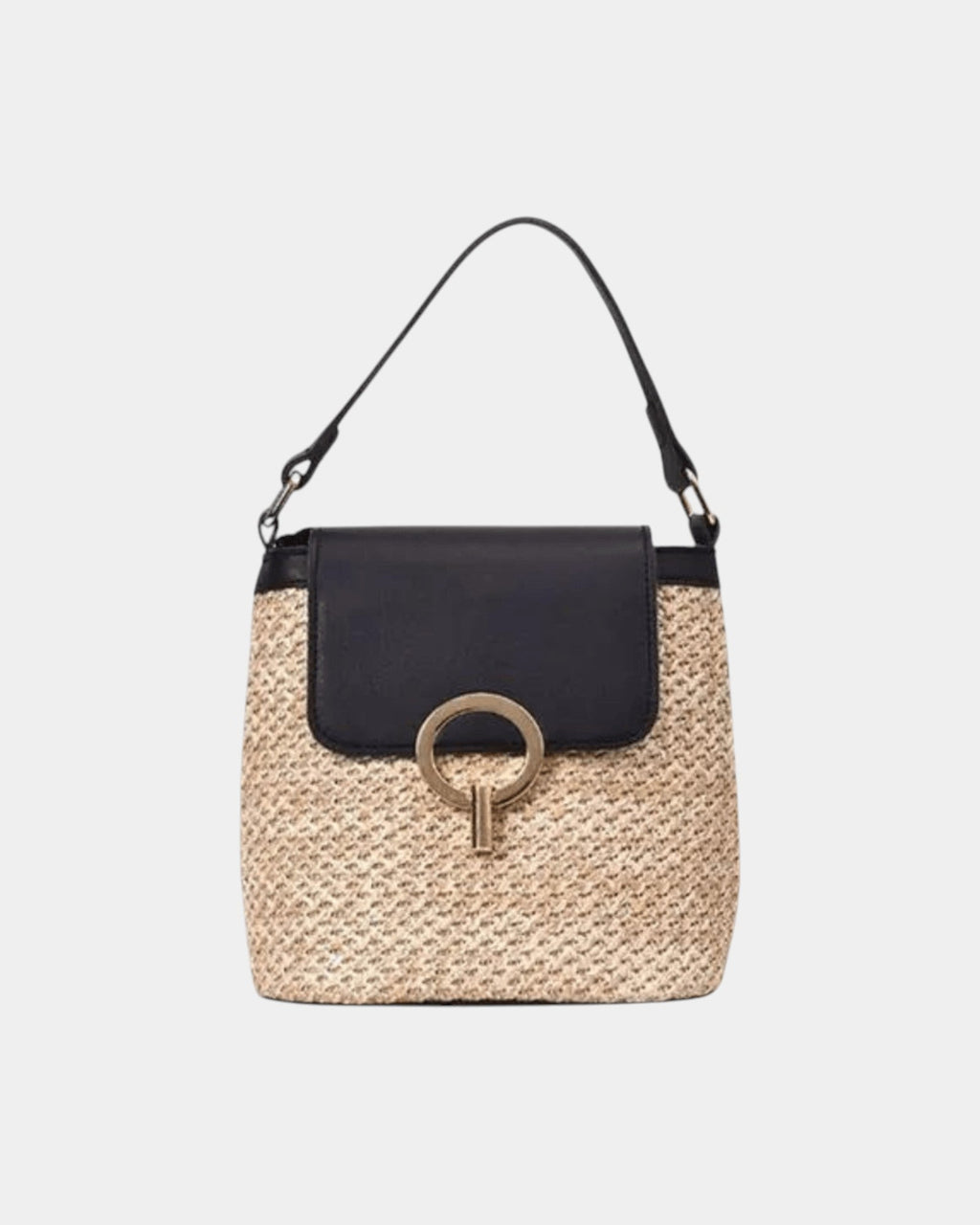 Arsinoé — Borsa intrecciata strutturata Aurea Montiel